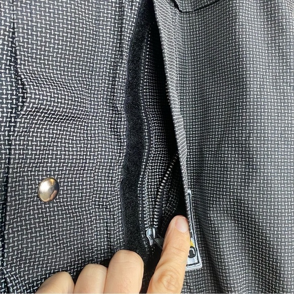 Gerber reflective water resistant cycling jacket black gray men’s xs regular - Picture 8 of 9